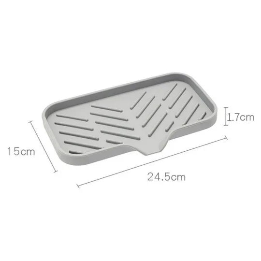 Waschbecken Silikon Tablett