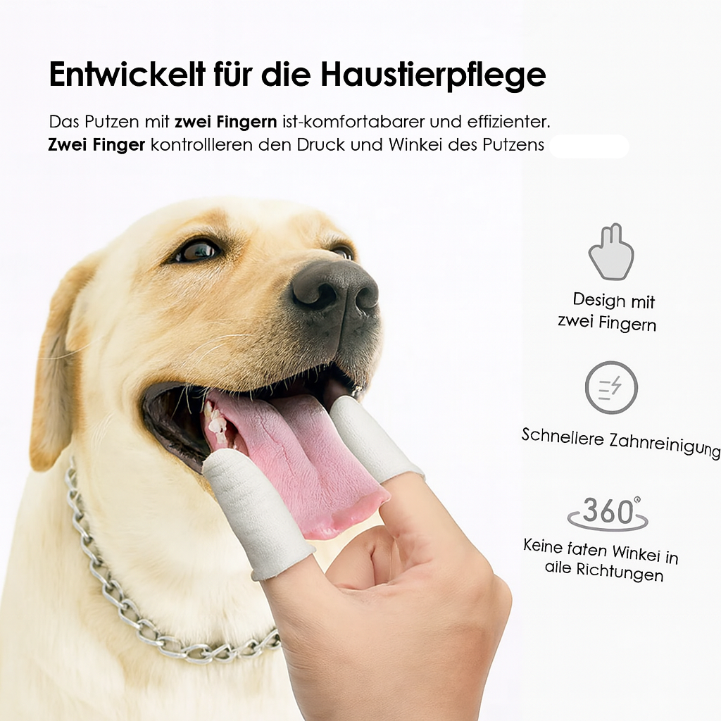 Zwei-Finger Zahnbürsten