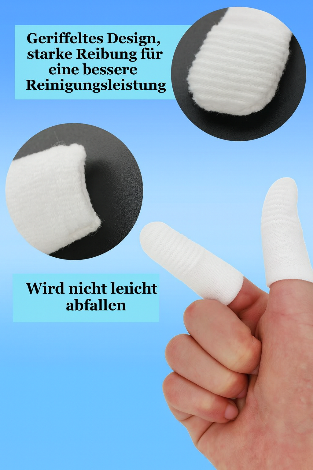 Zwei-Finger Zahnbürsten