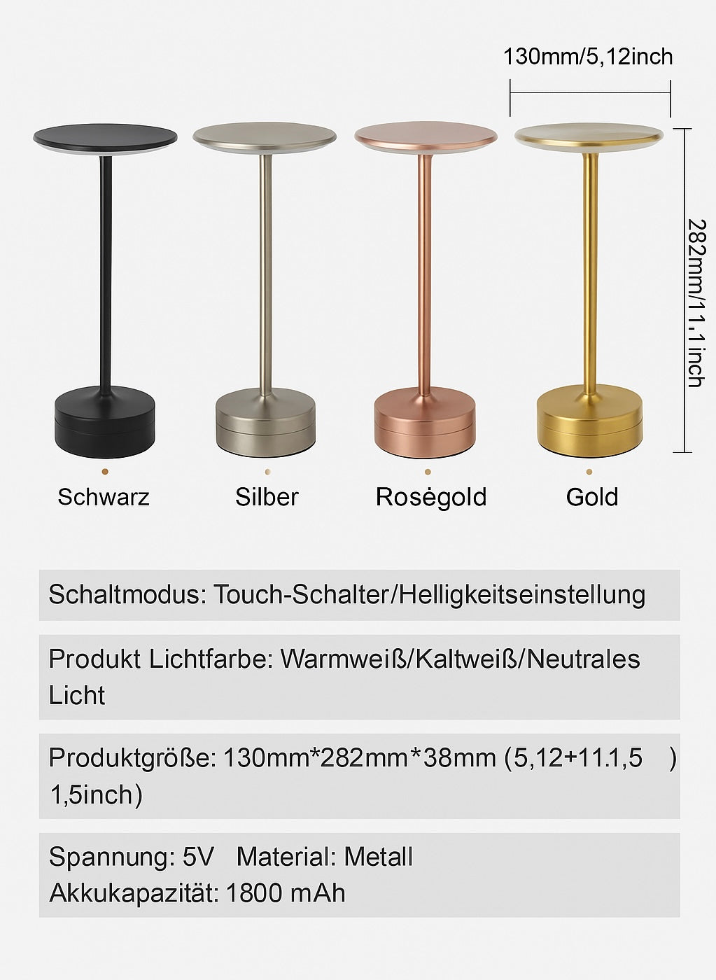 LED Tischlampe
