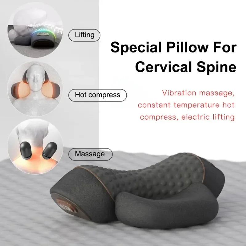 3-in-1 Nackentherapie- und Traktionskissen