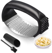 Garlic press set