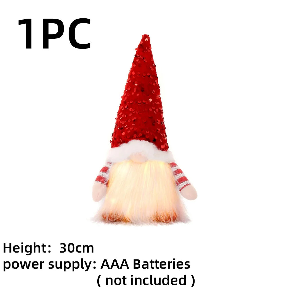 Einziehbare Weihnachtsfiguren