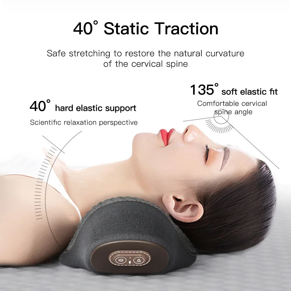 3-in-1 Nackentherapie- und Traktionskissen