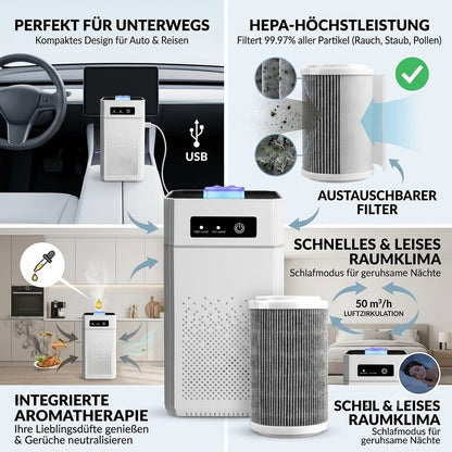 3-in-1 Aroma-Luftreiniger