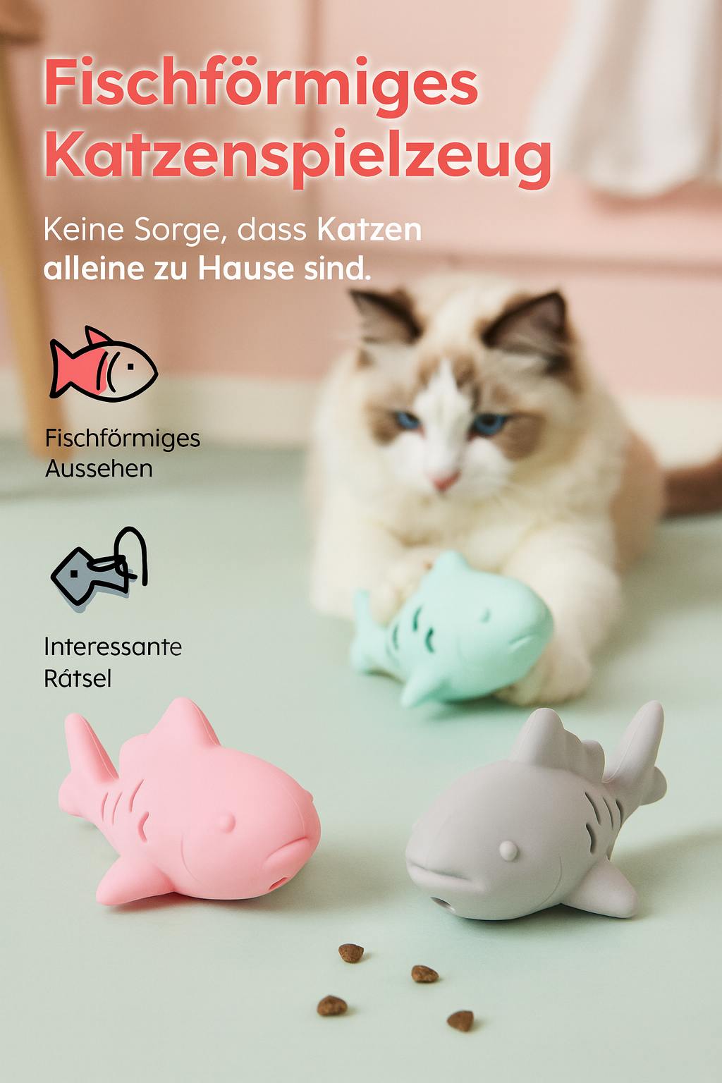 Haispielzeug für Katzen und Hunde