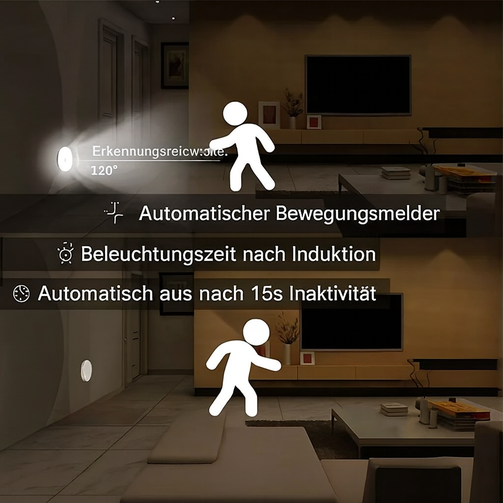 LED Nachtsensorlampe